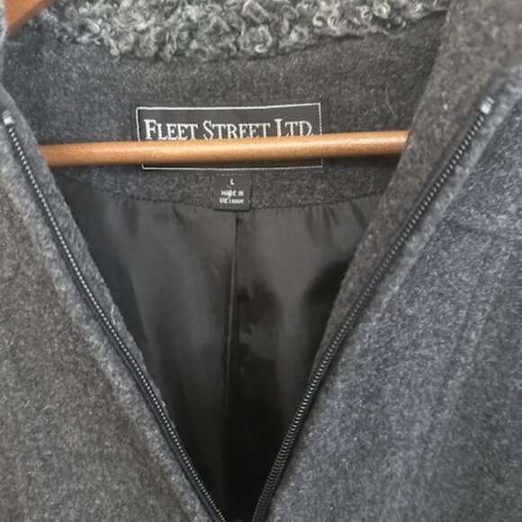 Fleet Street LTD Woman's Wool Jacket Size Large - Picture 8 of 9